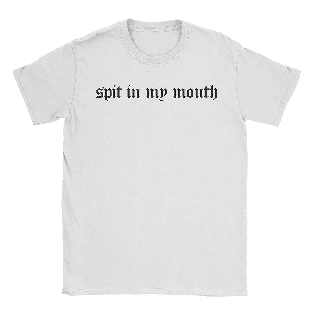 A-or-B-Tees T-Shirt White / S Spit T-Shirt