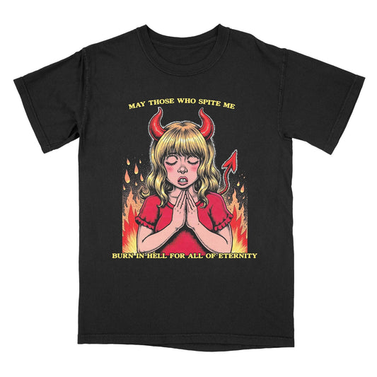 A-or-B-Tees T-Shirt Black / S Spite Me T-Shirt