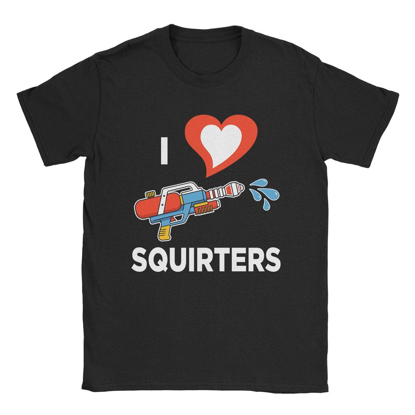 A-or-B-Tees T-Shirt Black / S Squirters T-Shirt