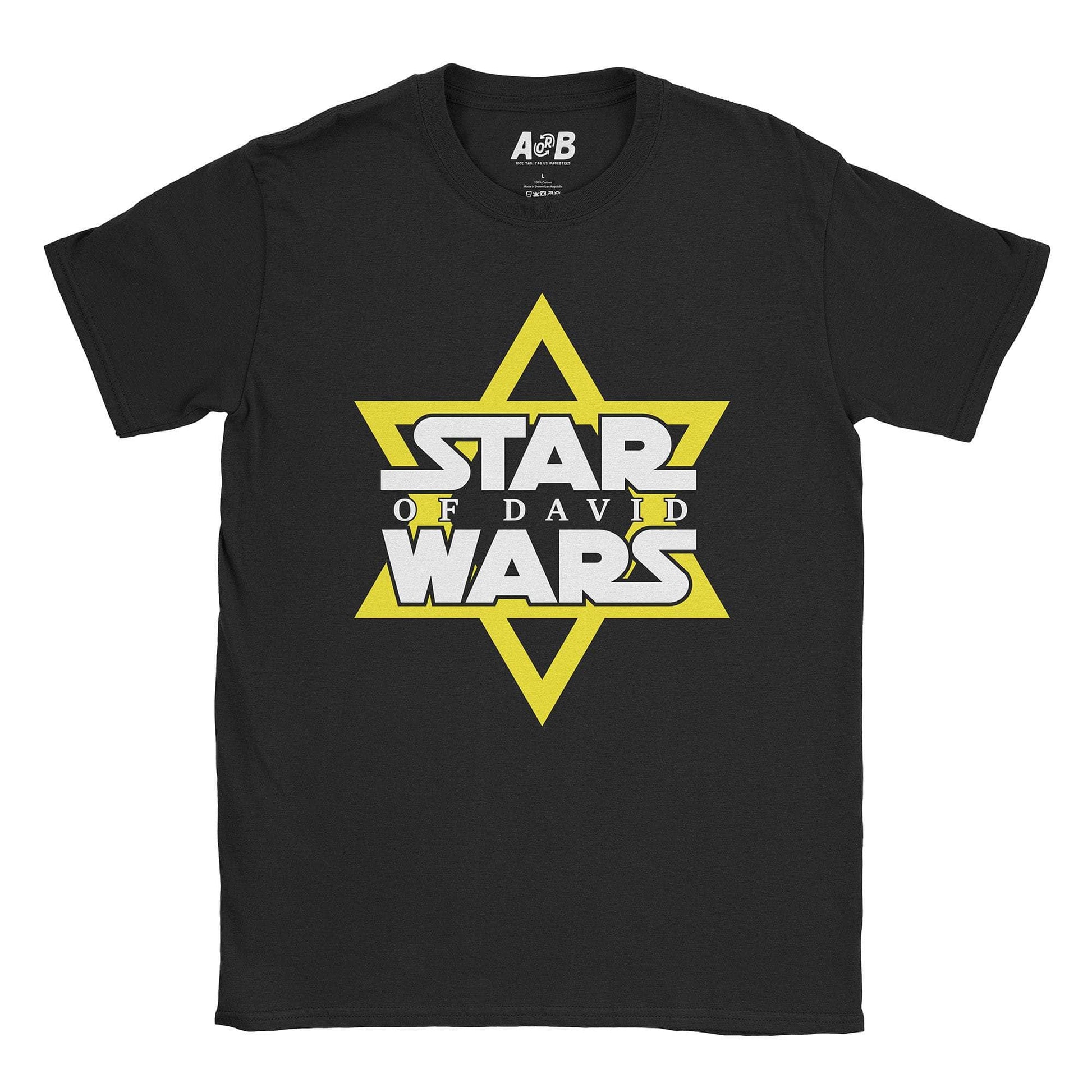 A-or-B-Tees T-Shirt Black / S Star of David T-Shirt
