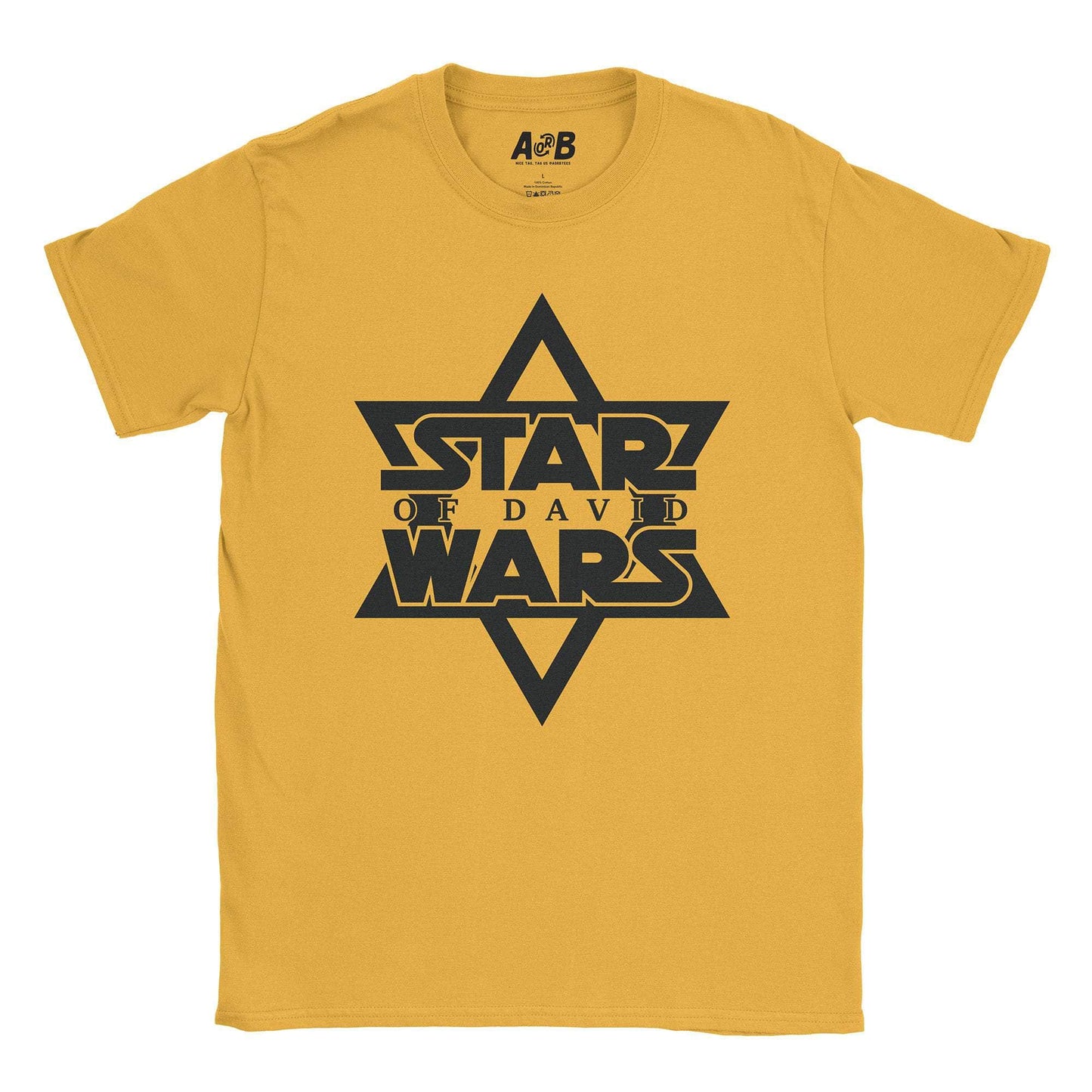 A-or-B-Tees T-Shirt Gold / S Star of David T-Shirt