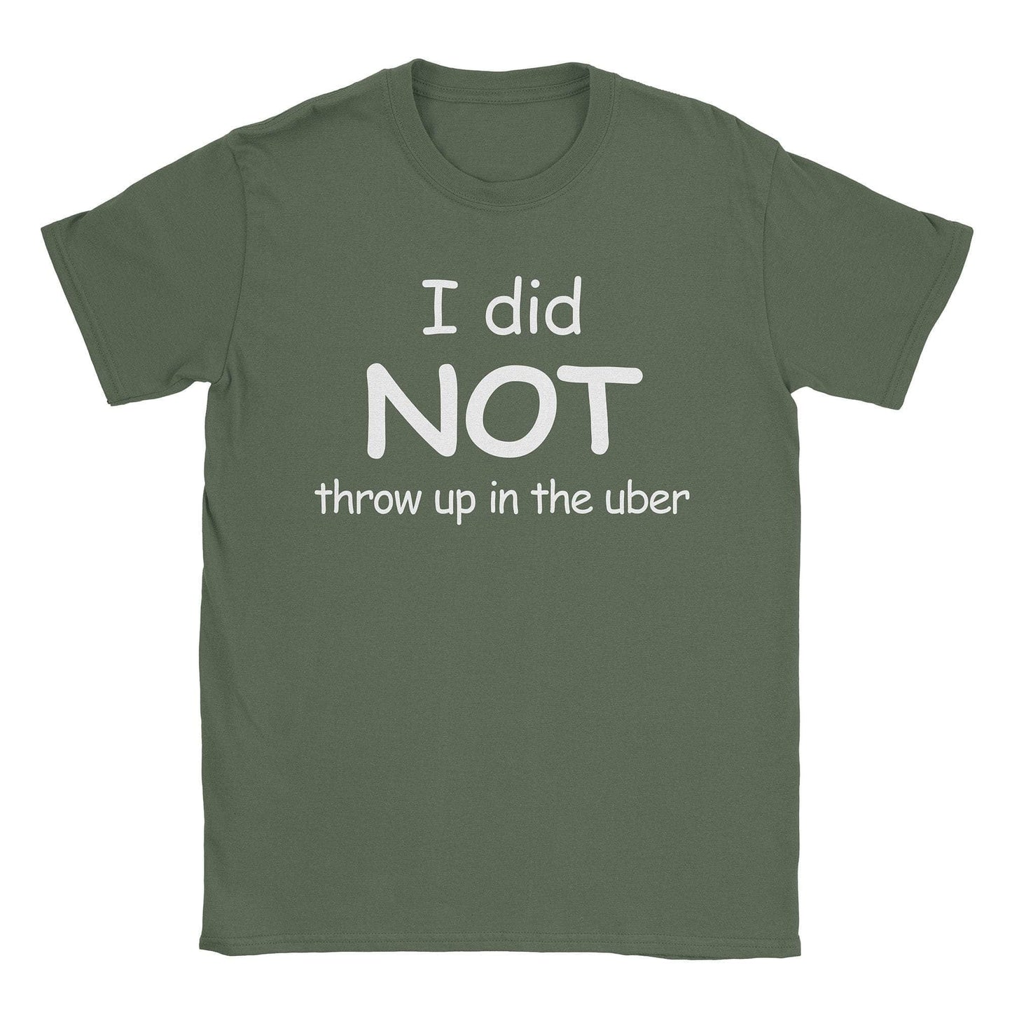 A-or-B-Tees T-Shirt Military Green / S Stop Bringing It Up T-Shirt