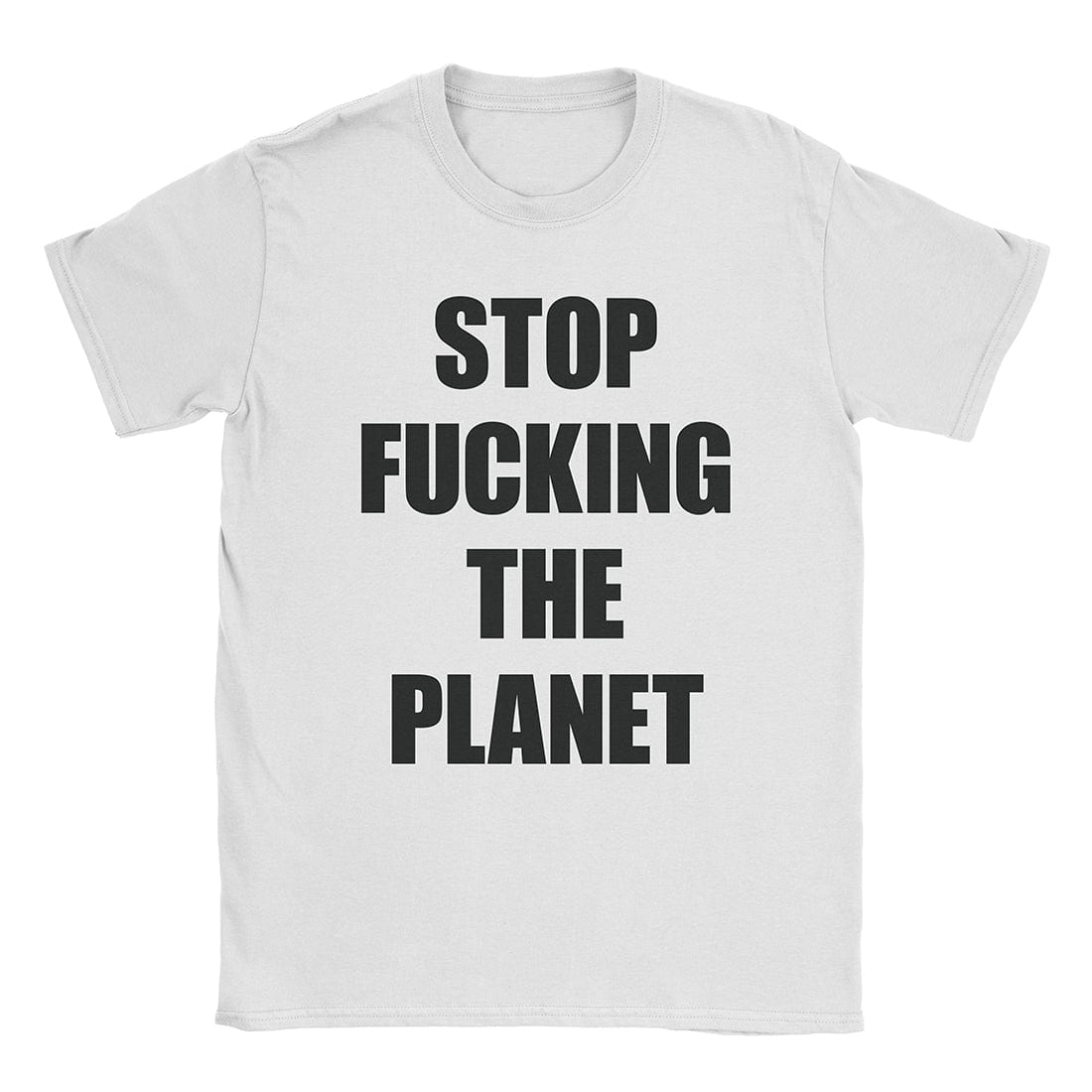 A-or-B-Tees T-Shirt White / S Stop FTP T-Shirt