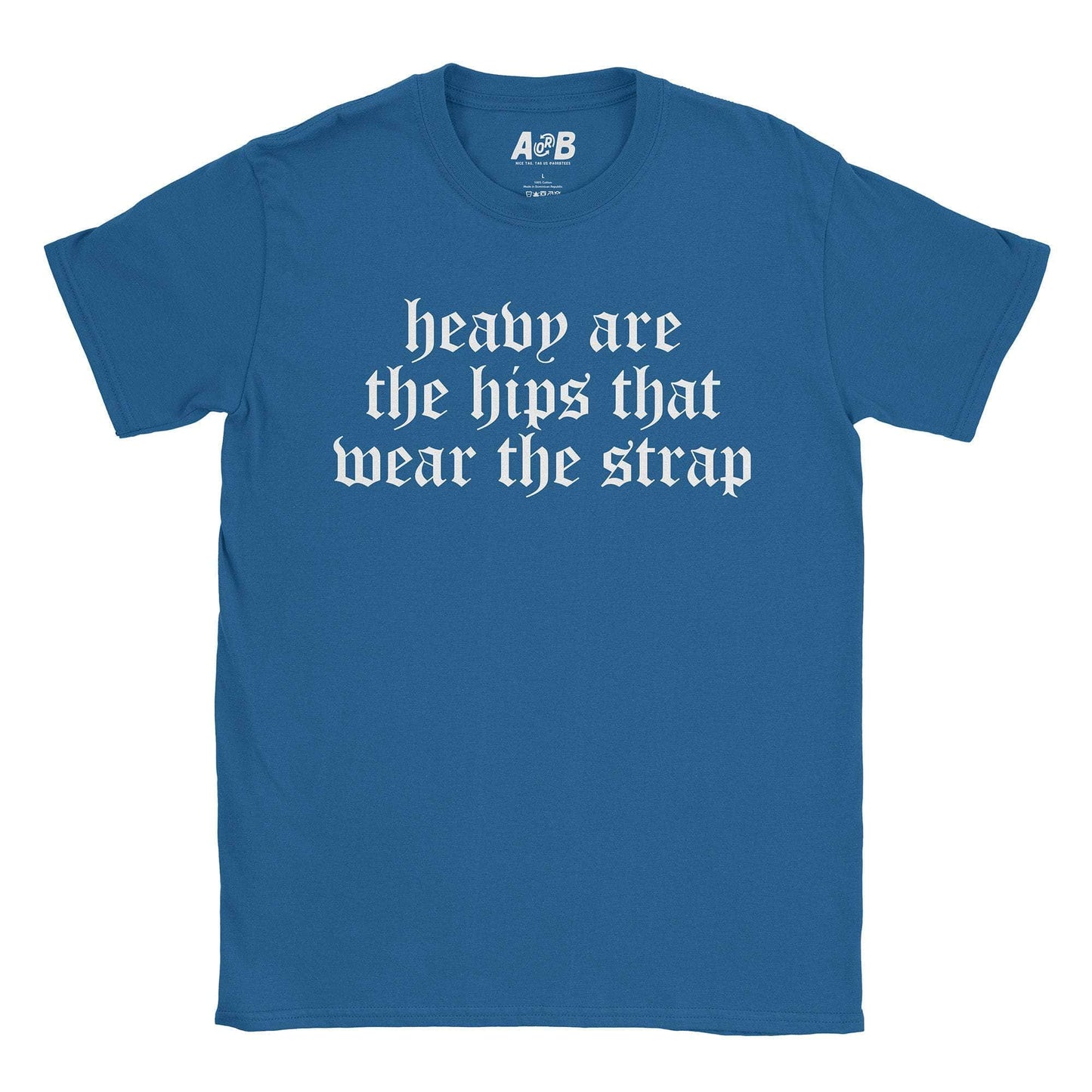 A-or-B-Tees T-Shirt Royal / S Strap T-Shirt