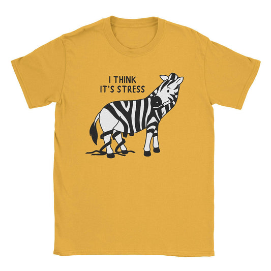 A-or-B-Tees T-Shirt Gold / S Stressed T-Shirt