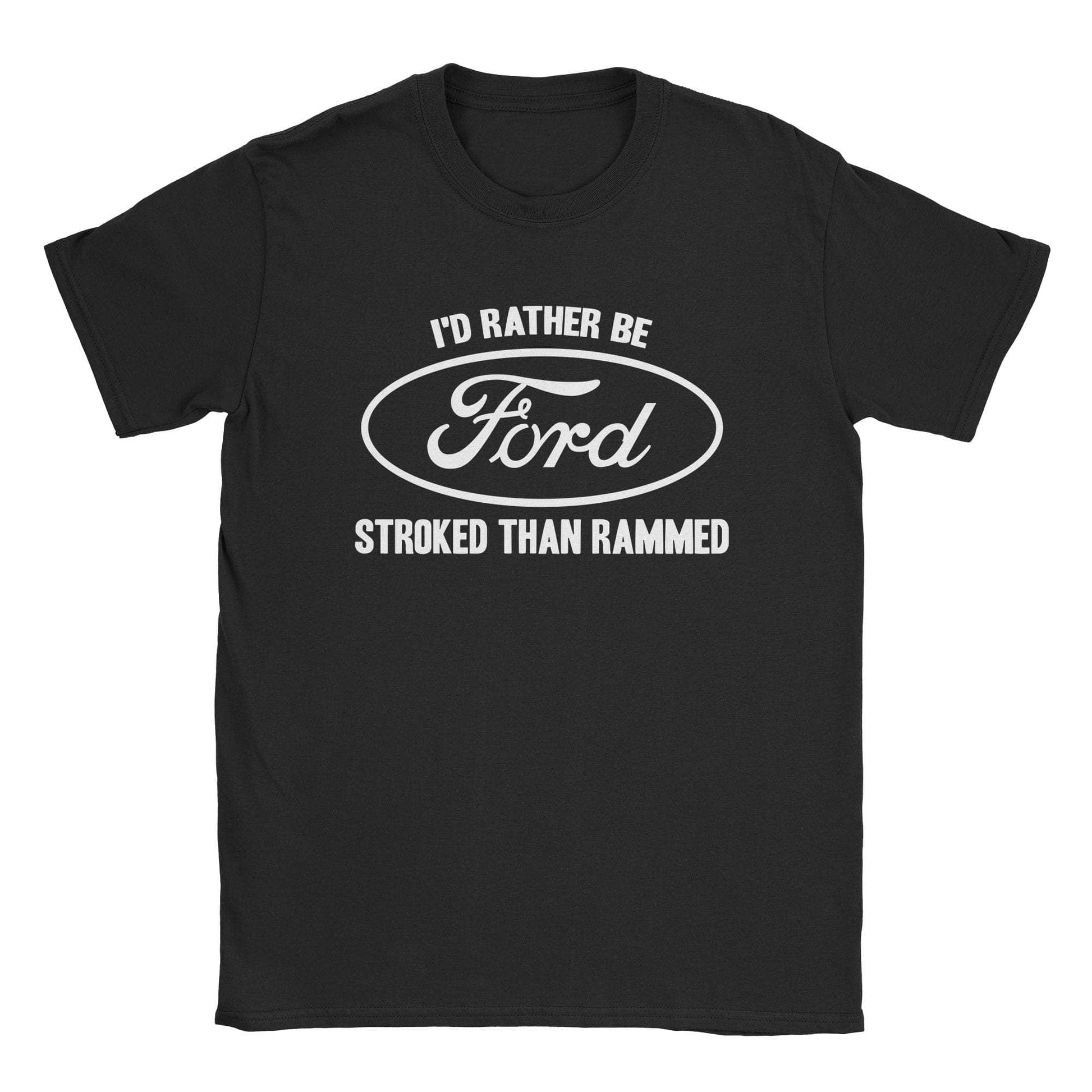 A-or-B-Tees T-Shirt Black / S Stroked T-Shirt
