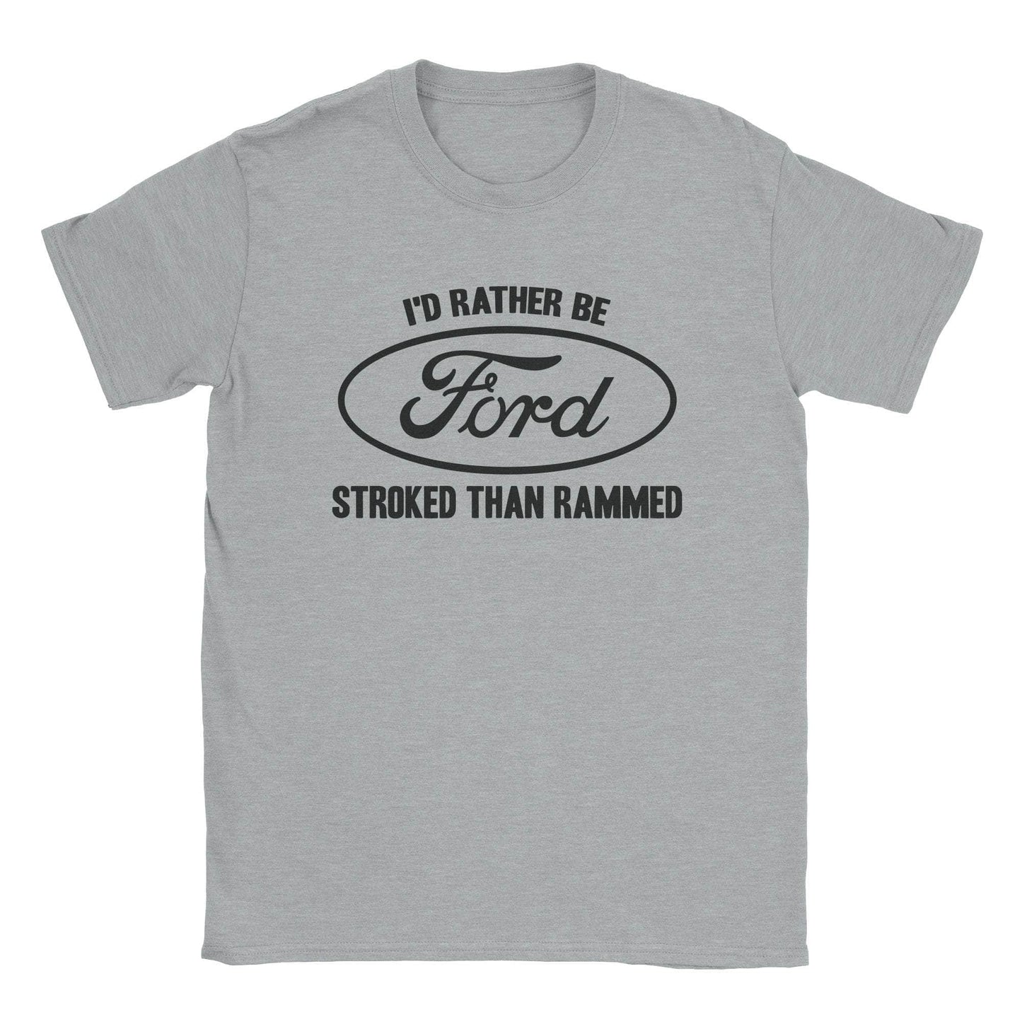 A-or-B-Tees T-Shirt Sport Grey / S Stroked T-Shirt