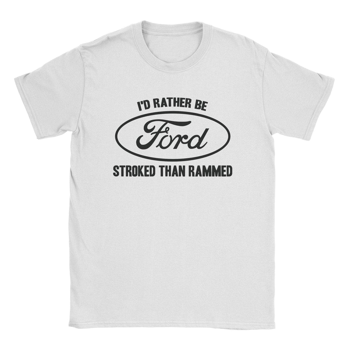 A-or-B-Tees T-Shirt White / S Stroked T-Shirt