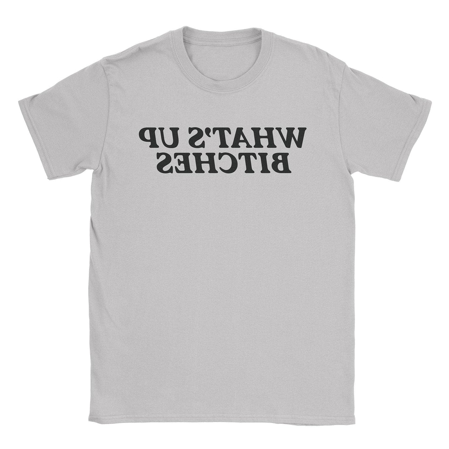 A-or-B-Tees T-Shirt Ice Grey / S Sup Bitches T-Shirt