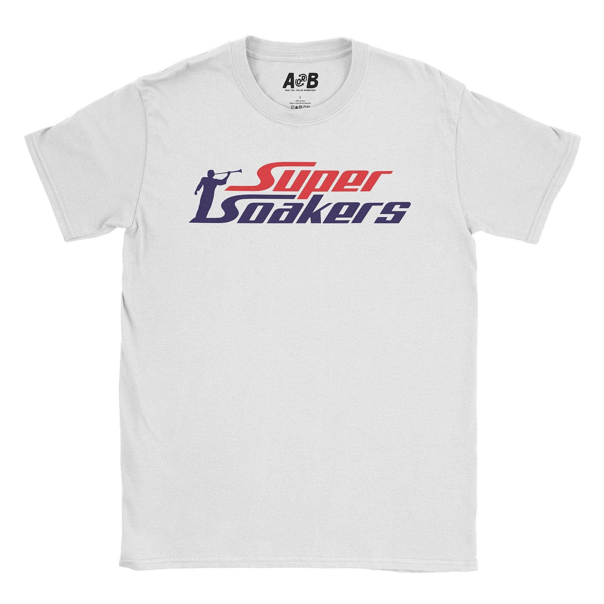 A-or-B-Tees T-Shirt White / S Super Soakers T-Shirt