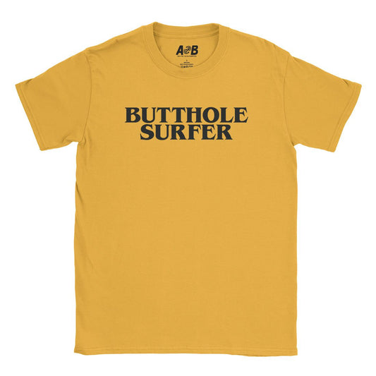 A-or-B-Tees T-Shirt Gold / S Surfer T-Shirt