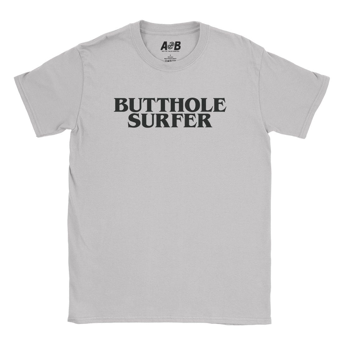 A-or-B-Tees T-Shirt Ice Grey / S Surfer T-Shirt