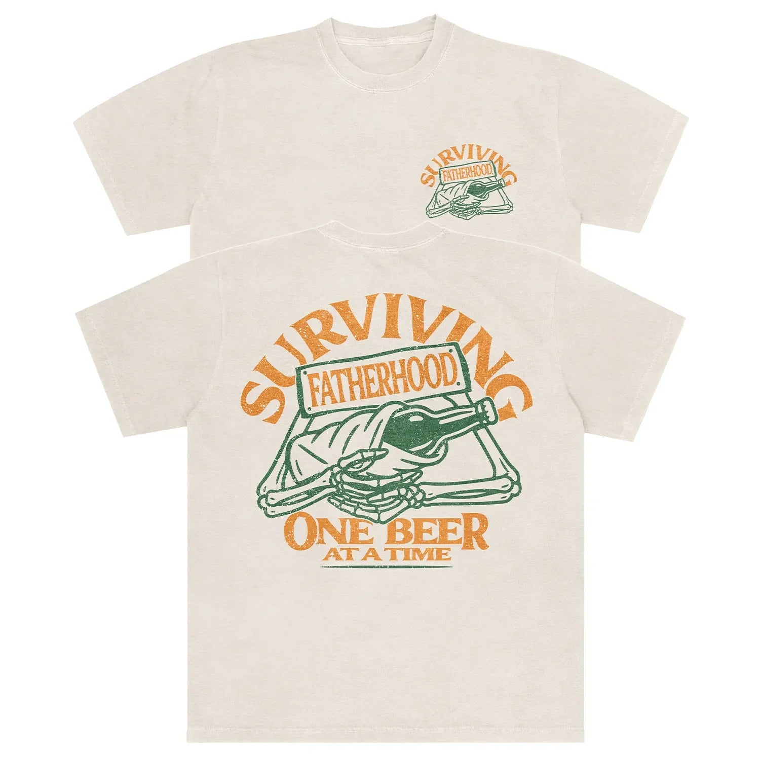 A-or-B-Tees T-Shirt Ivory / S Surviving Fatherhood Comfort Colors T-shirt