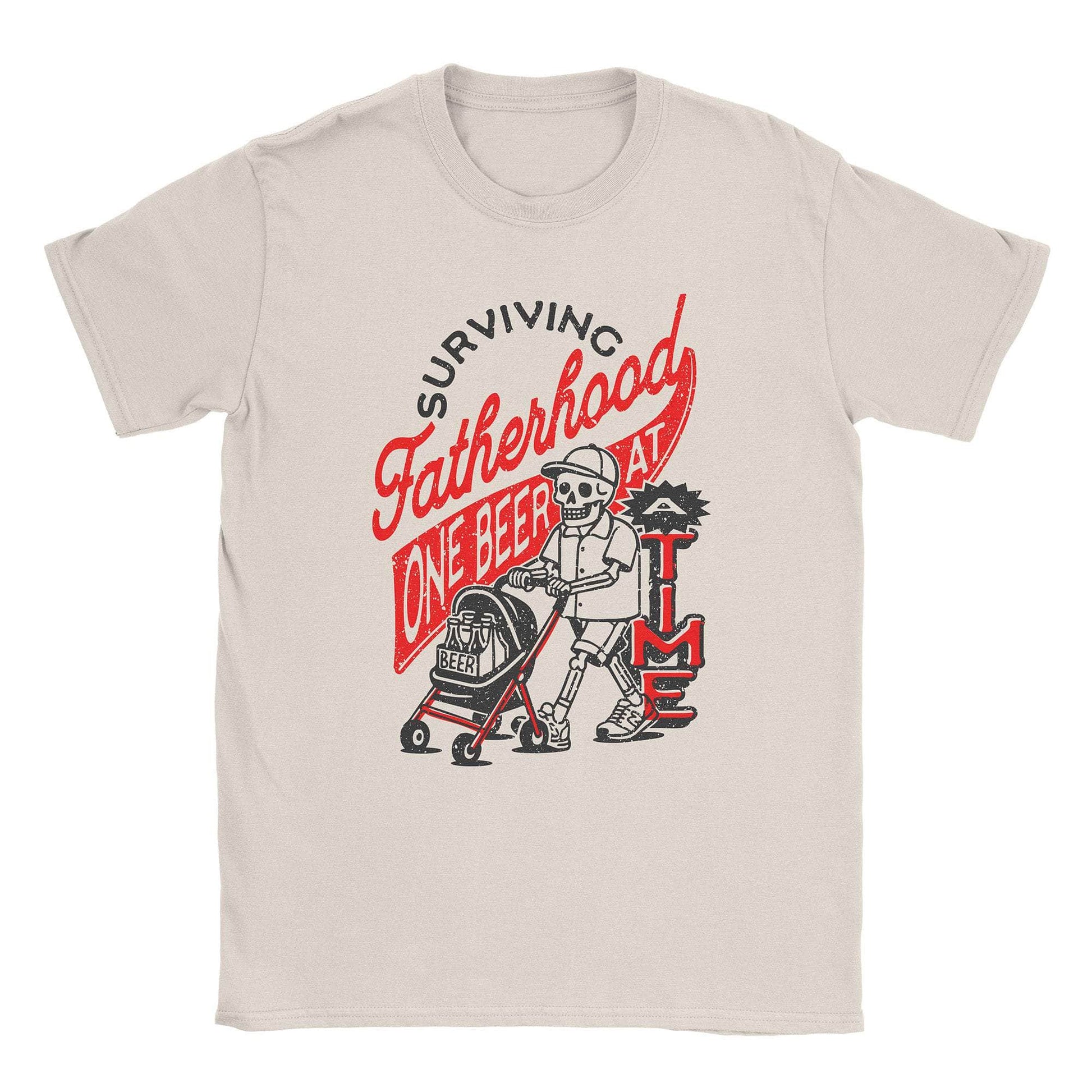 A-or-B-Tees T-Shirt Natural / S Surviving Fatherhood T-Shirt