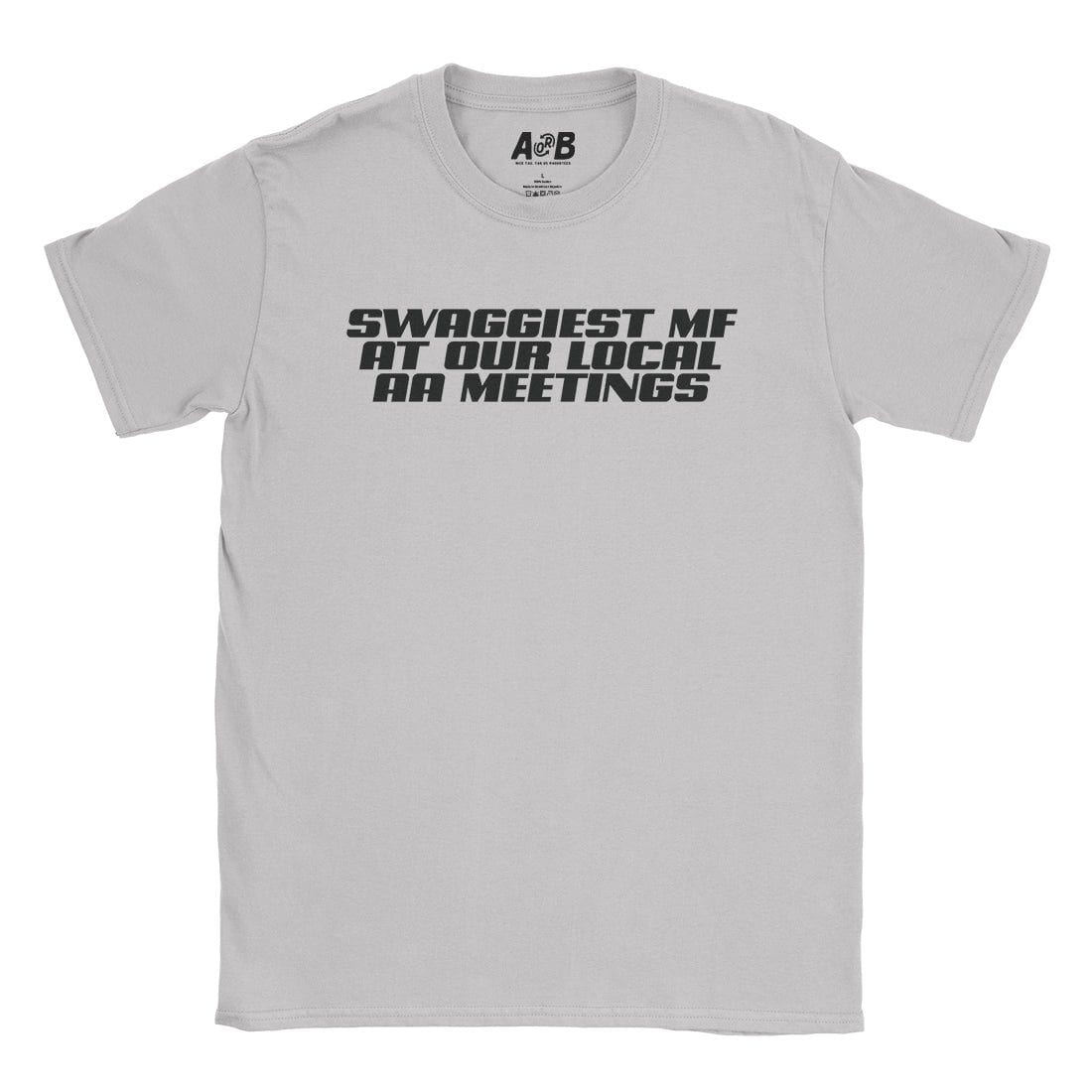 A-or-B-Tees T-Shirt Ice Grey / S SWAAG T-Shirt