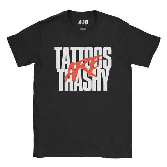 A-or-B-Tees T-Shirt Black / S Tattooed Trash T-Shirt
