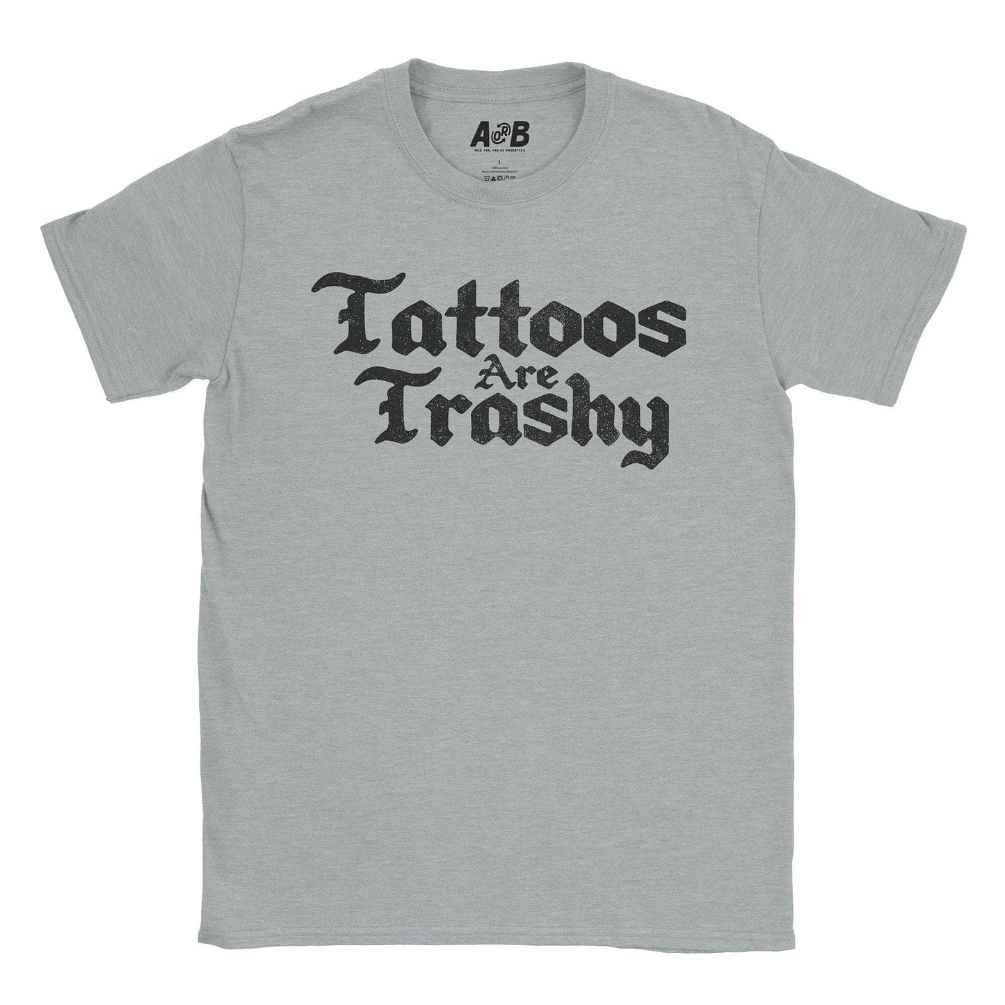 A-or-B-Tees T-Shirt Sport Grey / S Tattooed Trash T-Shirt