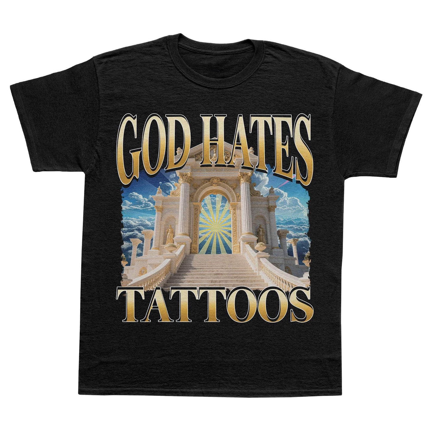 A-or-B-Tees T-Shirt Black / S Tattoos T-Shirt