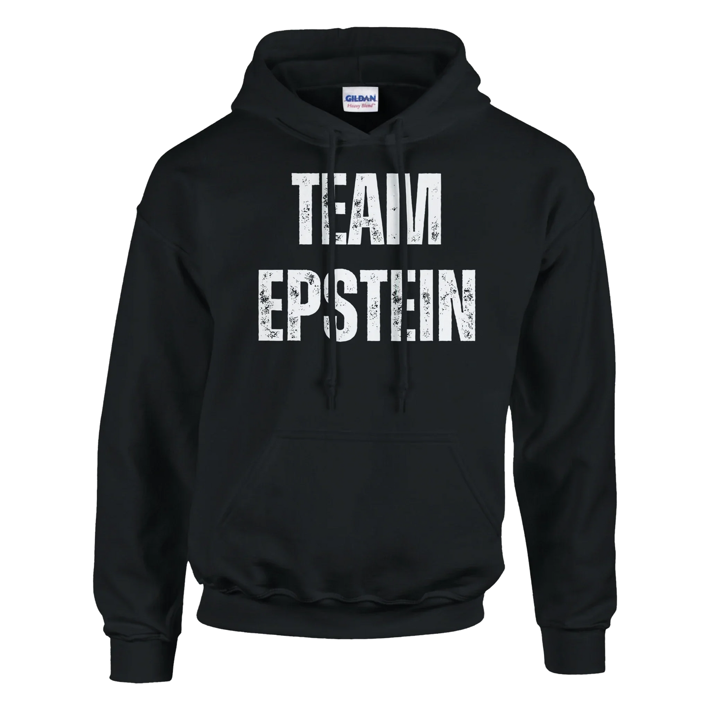 A-or-B-Tees Hoodie S / Black Team Epstein Hoodie - Dark Humor Conspiracy Meme Pullover