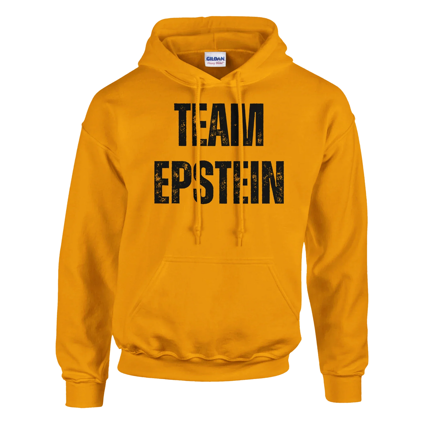 A-or-B-Tees Hoodie S / Safety Orange Team Epstein Hoodie - Dark Humor Conspiracy Meme Pullover