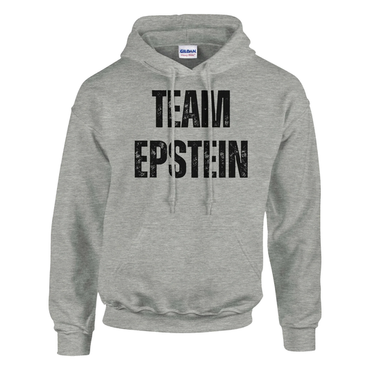 A-or-B-Tees Hoodie S / Sand Team Epstein Hoodie - Dark Humor Conspiracy Meme Pullover