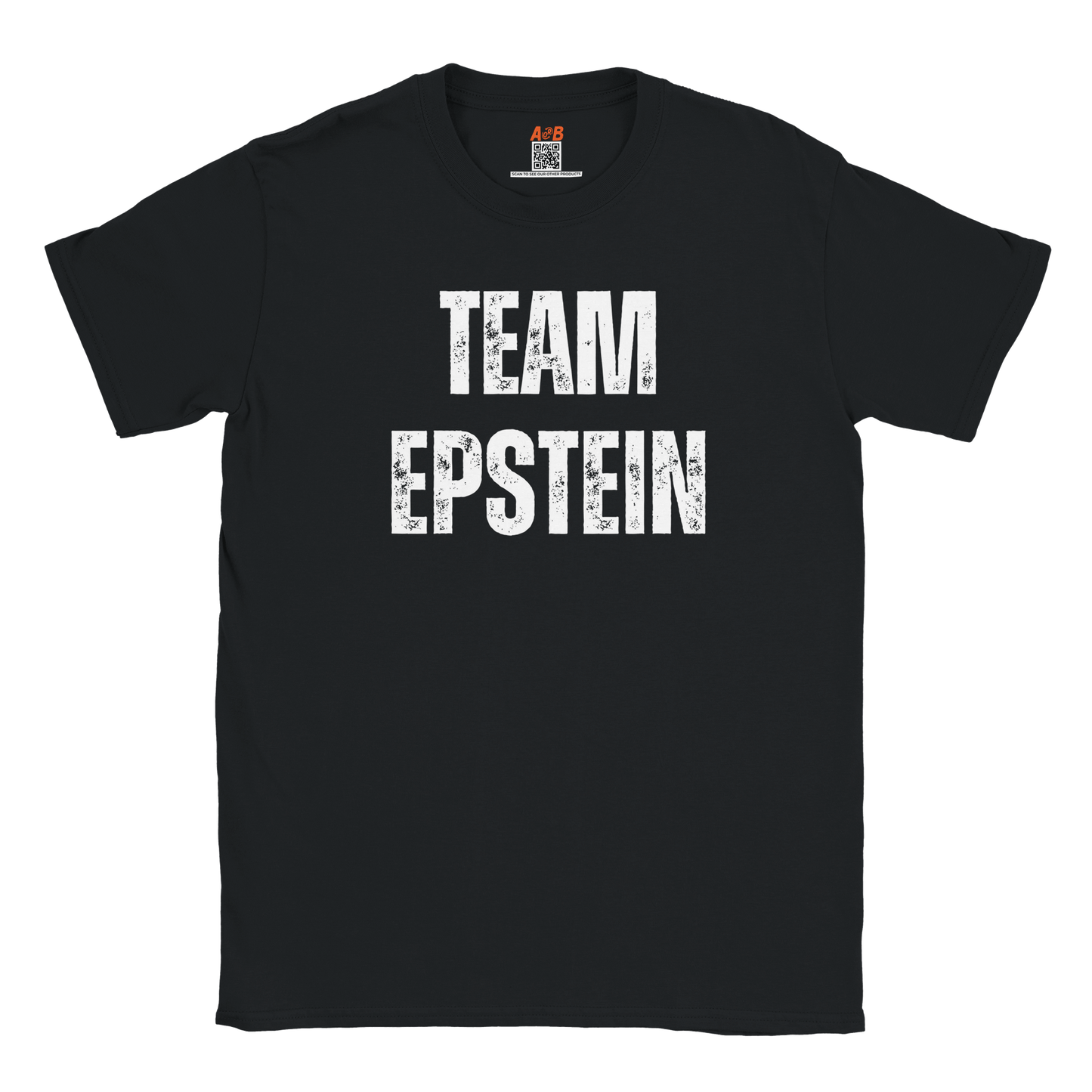 A-or-B-Tees T-Shirt Black / S Team Epstein Shirt | Epstein Meme Tee | Dark Humor Conspiracy T-Shirt