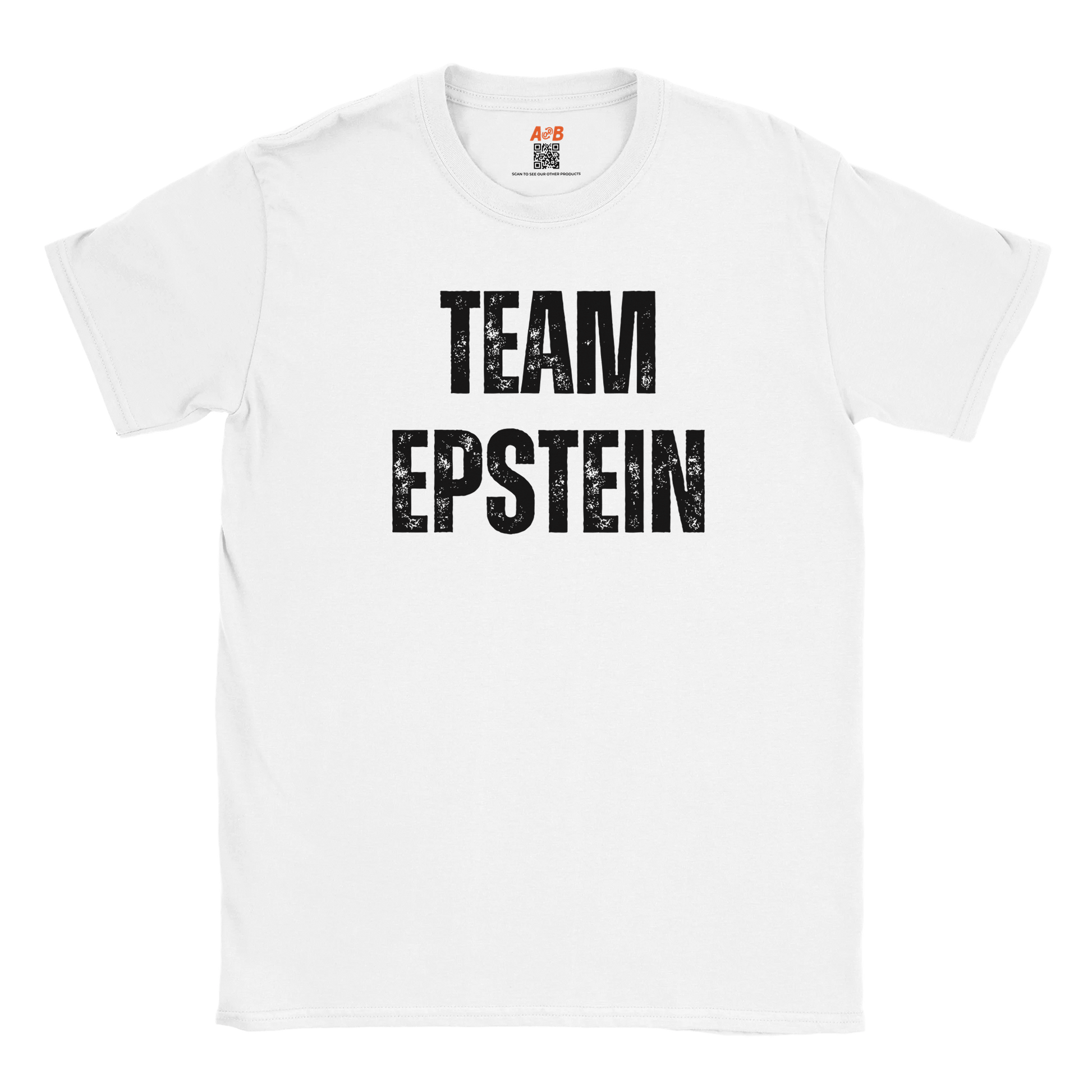 A-or-B-Tees T-Shirt White / S Team Epstein Shirt | Epstein Meme Tee | Dark Humor Conspiracy T-Shirt