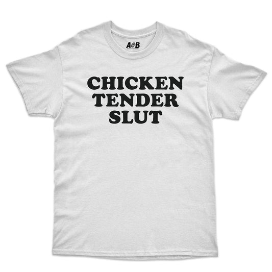 A-or-B-Tees T-Shirt White / S Tender Slut T-Shirt