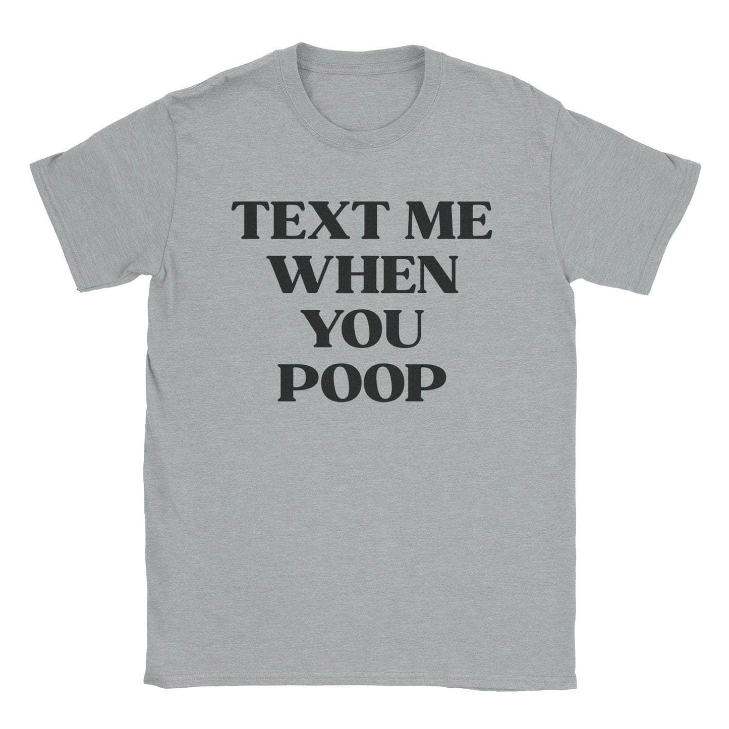 A-or-B-Tees T-Shirt Sport Grey / S Text Me T-Shirt