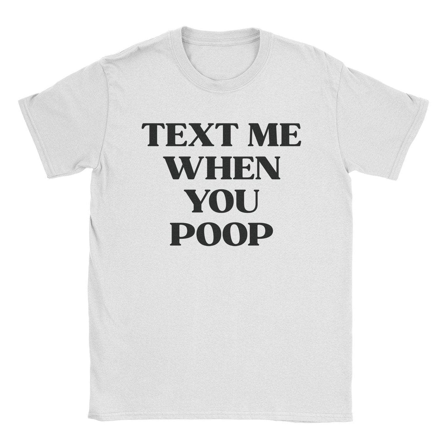 A-or-B-Tees T-Shirt White / S Text Me T-Shirt