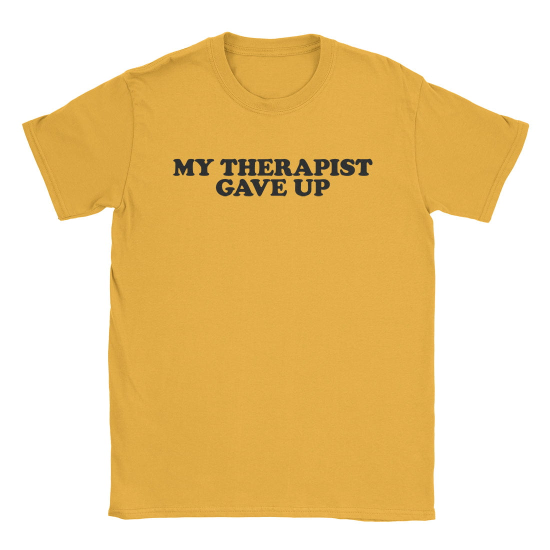A-or-B-Tees T-Shirt Gold / S Therapist T-Shirt