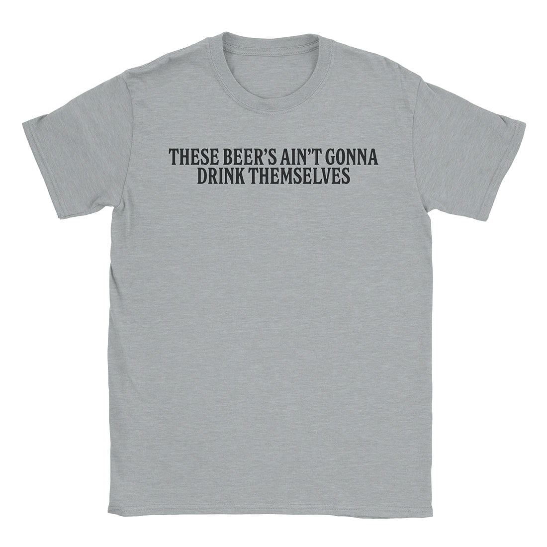 A-or-B-Tees T-Shirt Sport Grey / S These Beer's T-Shirt