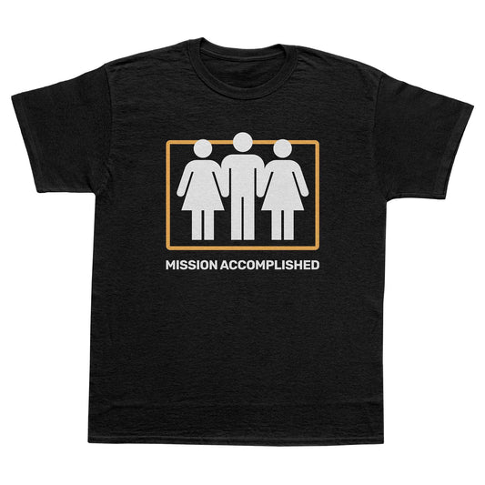 A-or-B-Tees T-Shirt Black / S Threesome T-Shirt