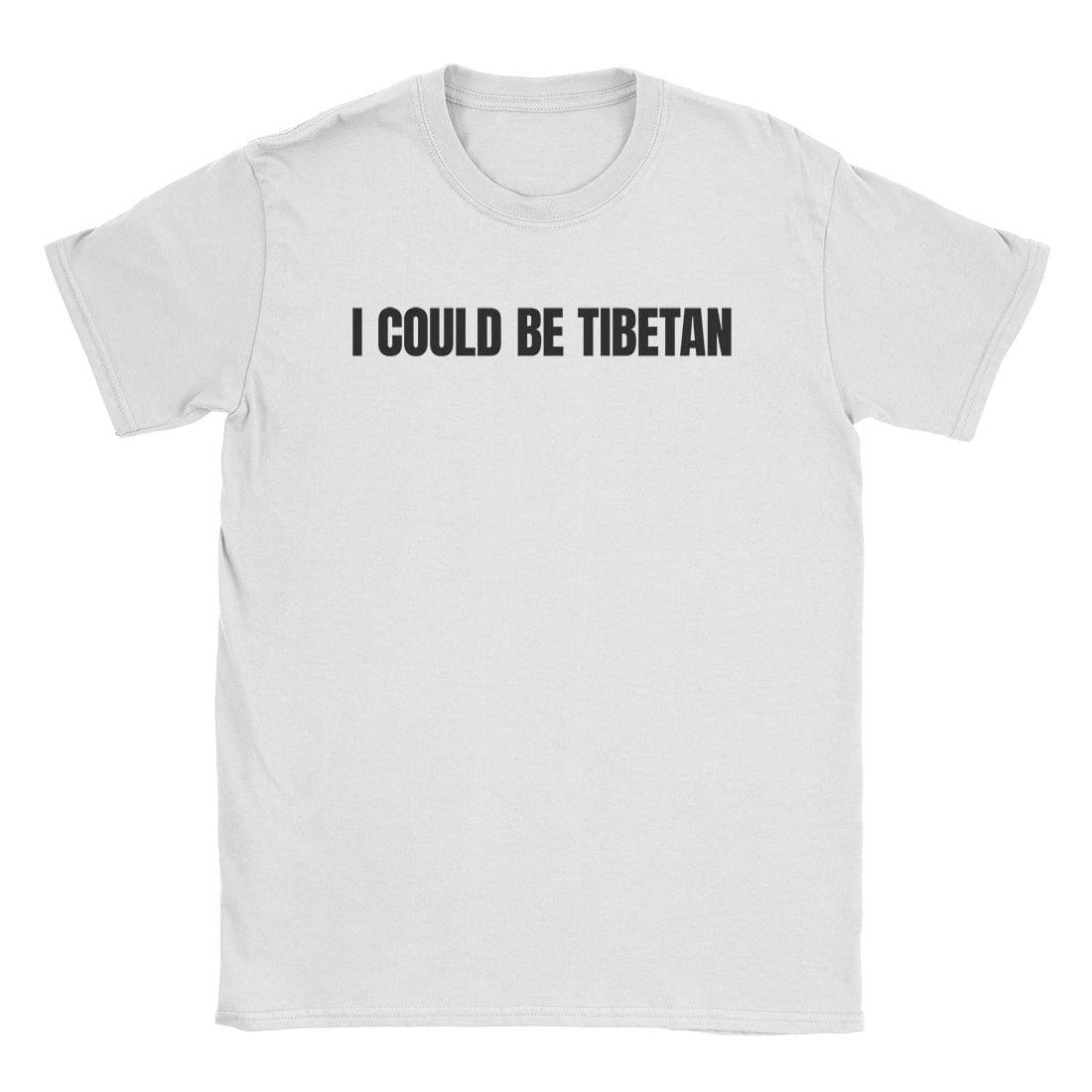 A-or-B-Tees T-Shirt White / S Tibetan T-Shirt