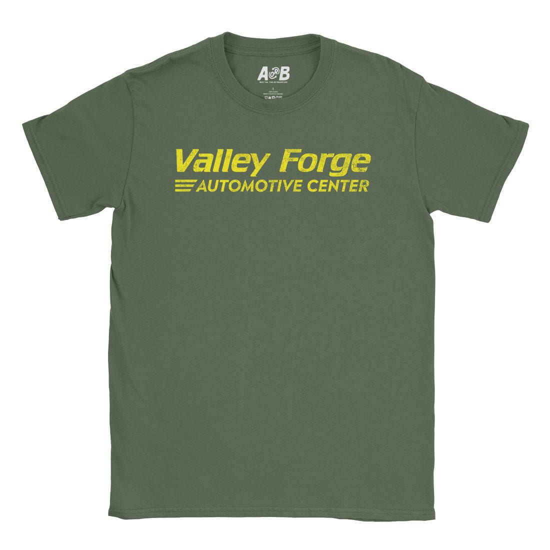 A-or-B-Tees T-Shirt Military Green / S Tires T-Shirt