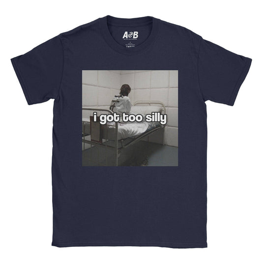 A-or-B-Tees T-Shirt Navy / S Too Silly T-Shirt
