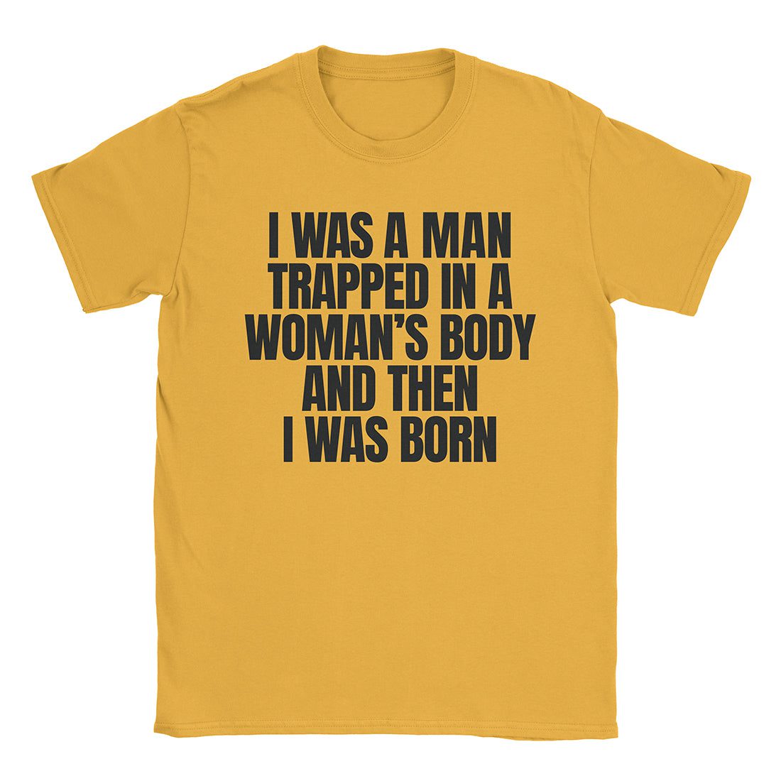A-or-B-Tees T-Shirt Gold / S Transman T-Shirt