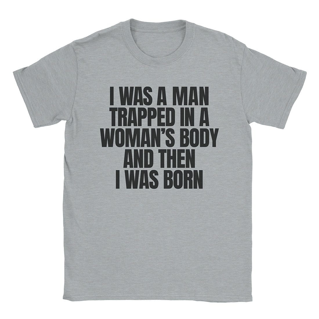 A-or-B-Tees T-Shirt Sport Grey / S Transman T-Shirt