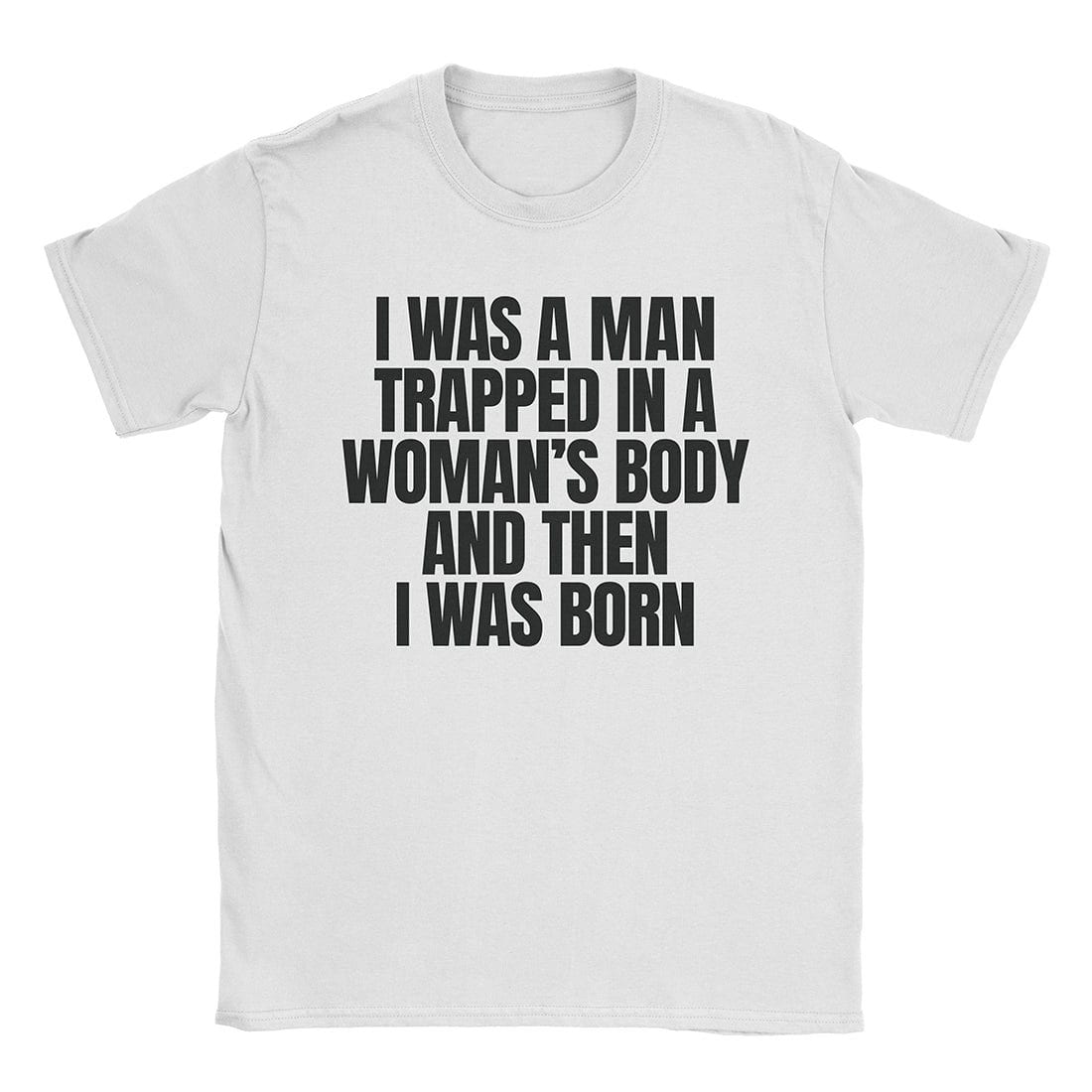 A-or-B-Tees T-Shirt White / S Transman T-Shirt