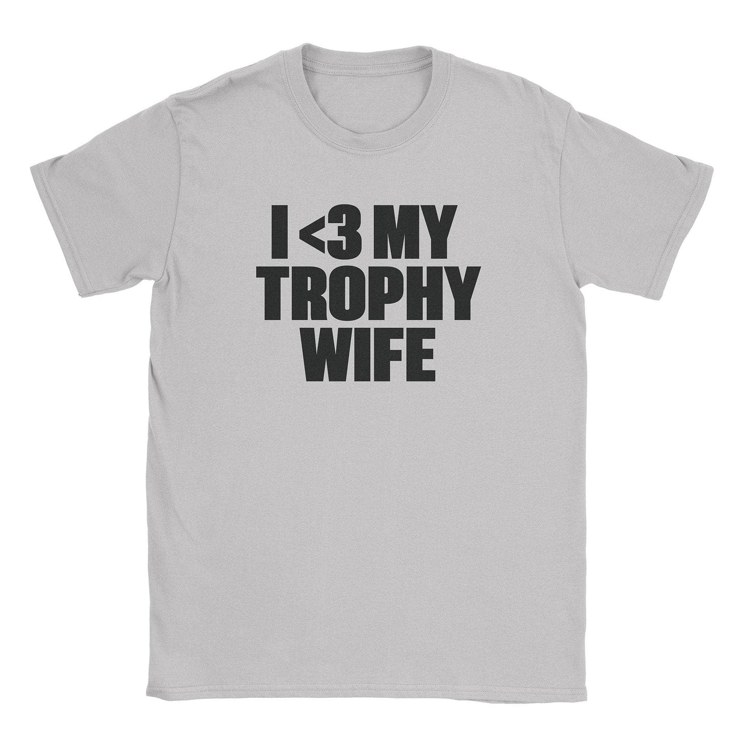 A-or-B-Tees T-Shirt Ice Grey / S Trophy Wife T-Shirt