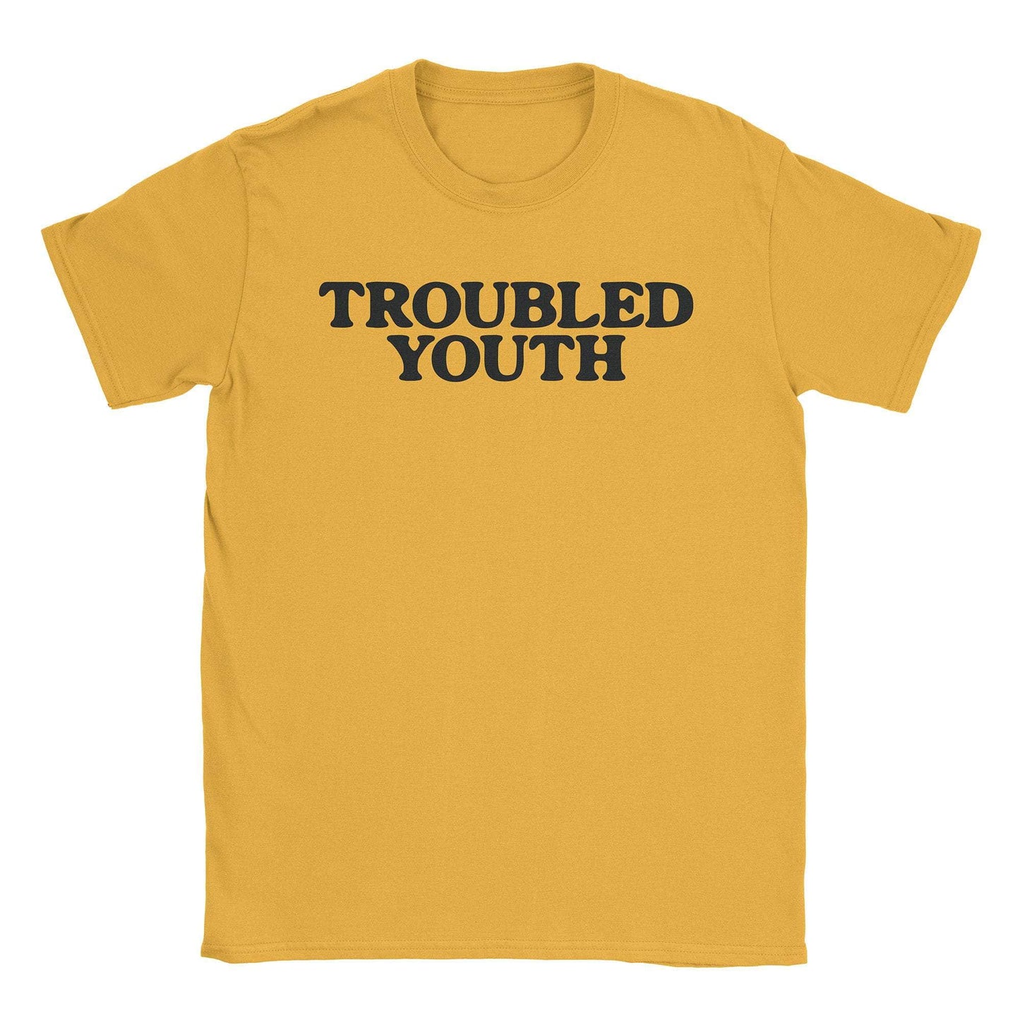 A-or-B-Tees T-Shirt Gold / S Troubled Youth T-Shirt