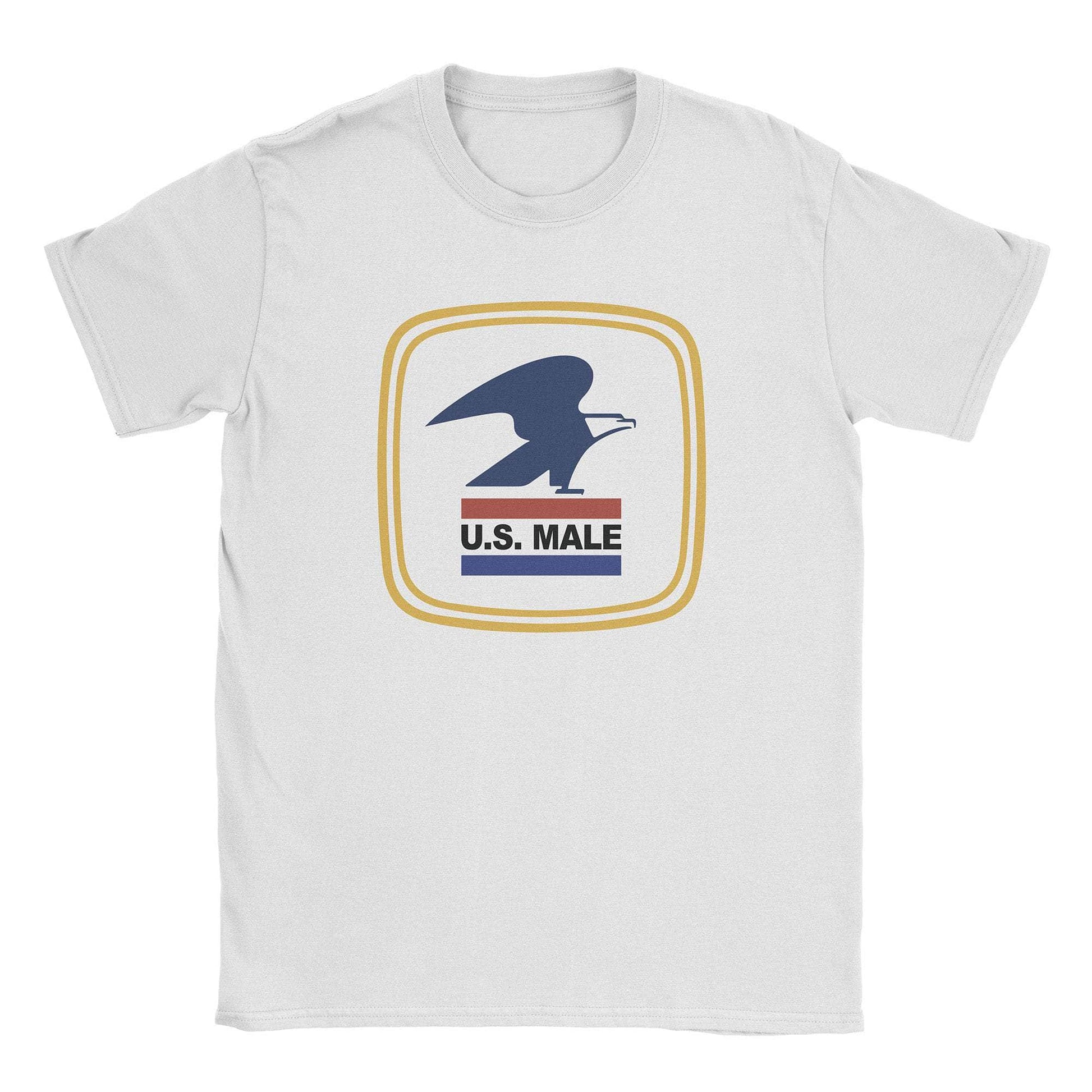 A-or-B-Tees T-Shirt White / S U.S. Male T-Shirt
