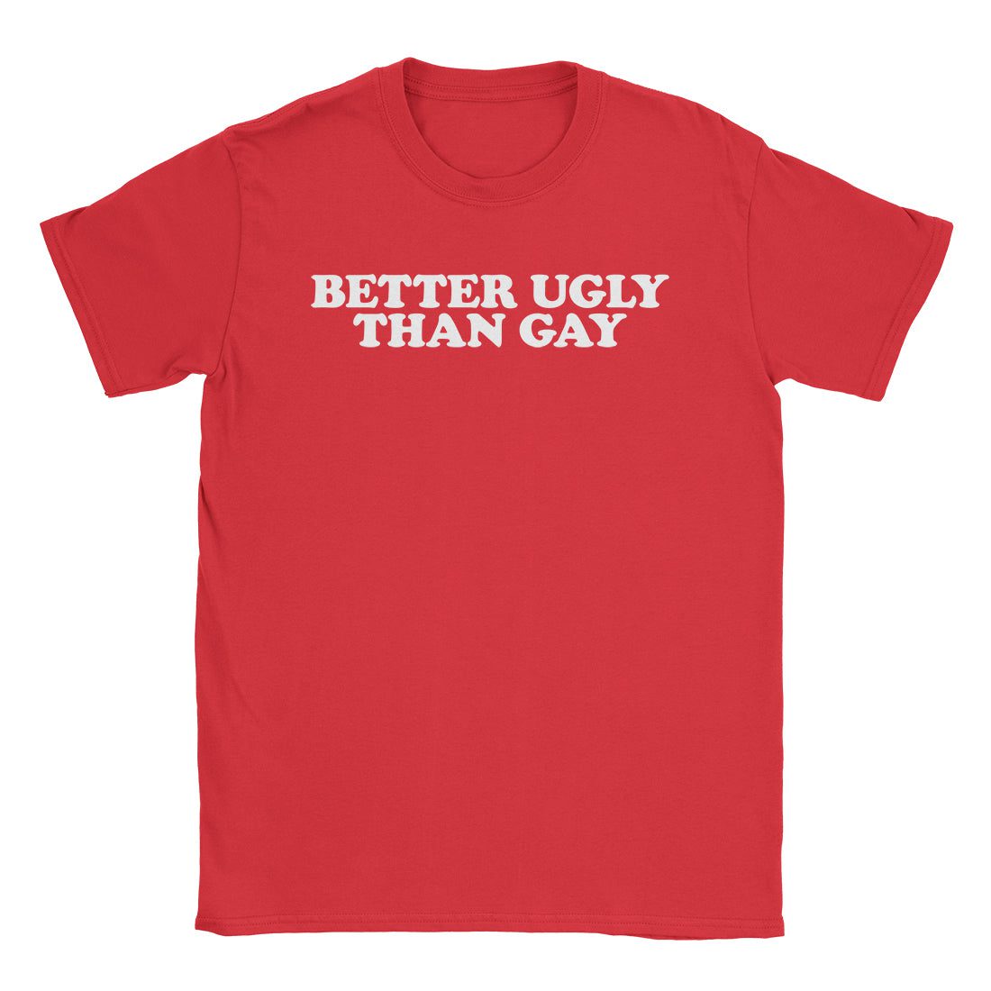 A-or-B-Tees T-Shirt Red / S Ugly Friend T-Shirt