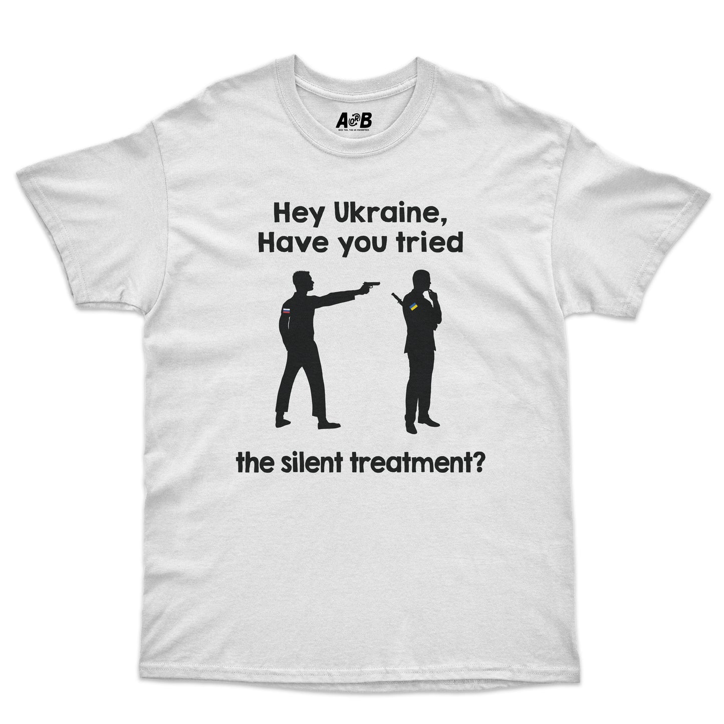 A-or-B-Tees T-Shirt White / S Ukraine T-Shirt