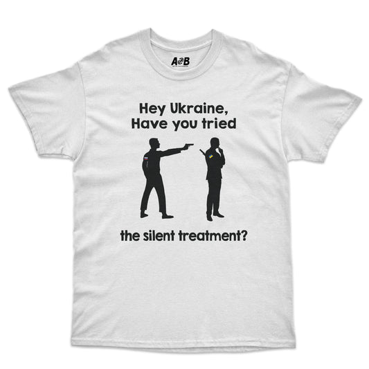 A-or-B-Tees T-Shirt White / S Ukraine T-Shirt