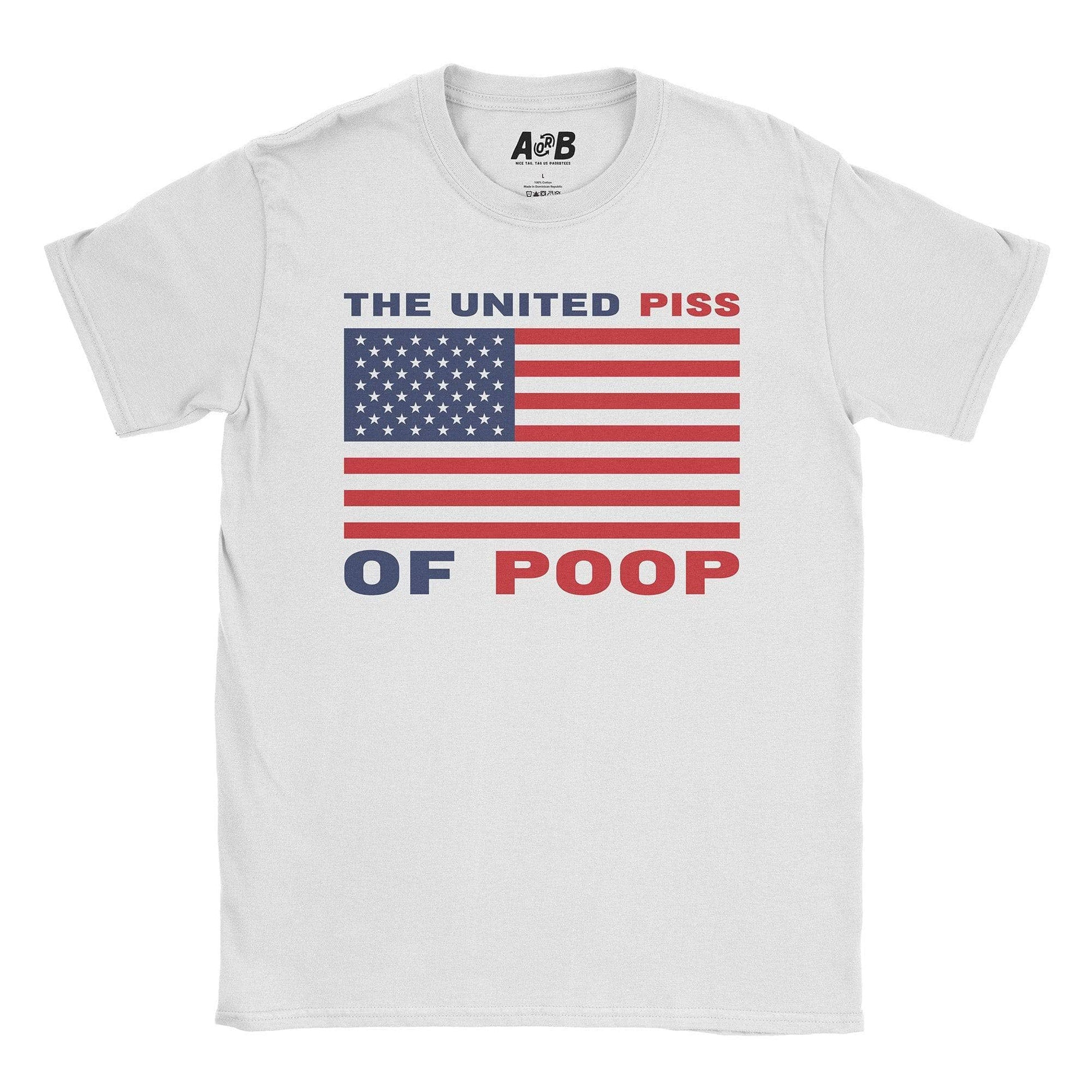 A-or-B-Tees T-Shirt White / S United Piss T-Shirt
