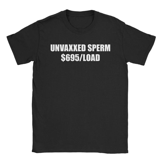 A-or-B-Tees T-Shirt Black / S Unvaxxed Sperm T-Shirt