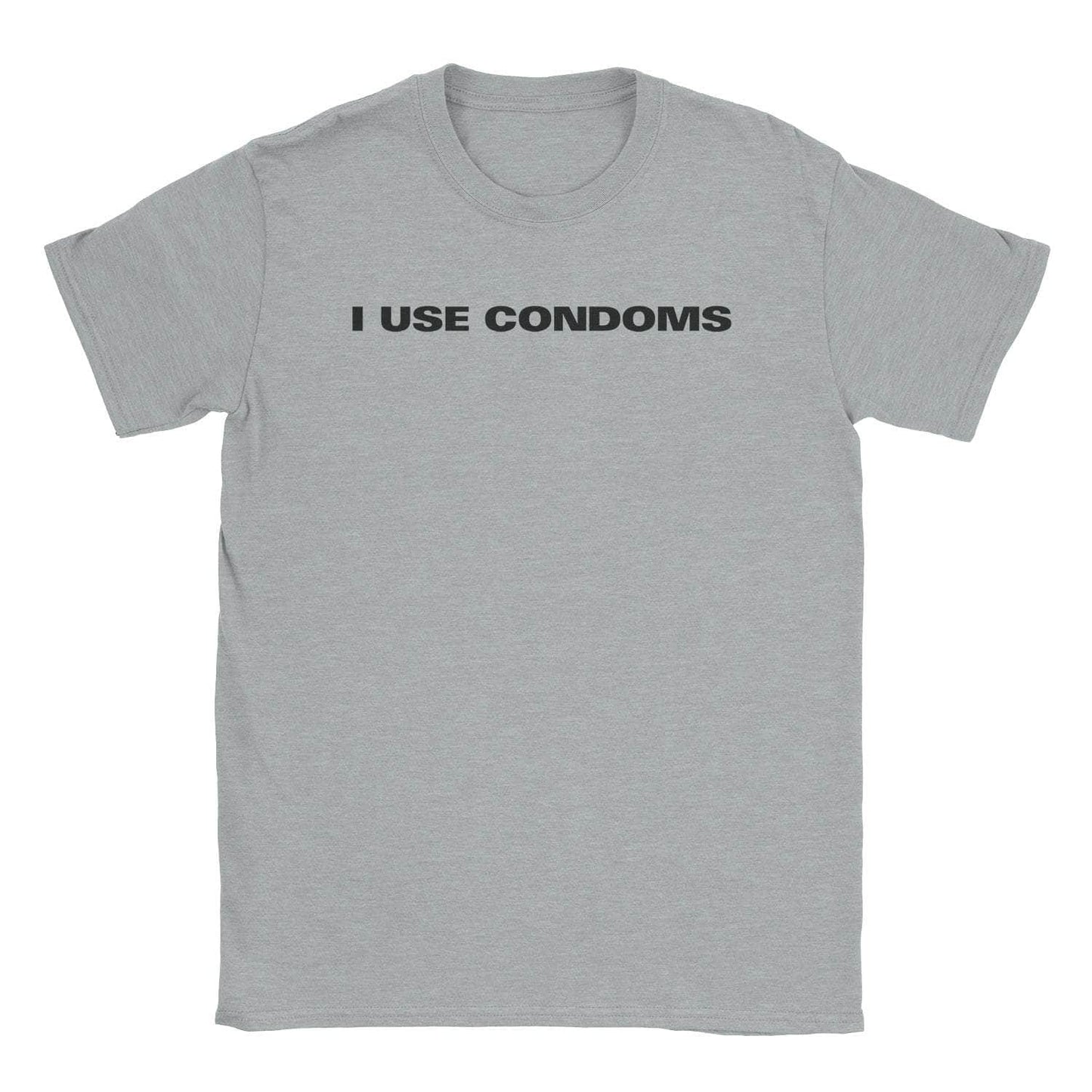 A-or-B-Tees T-Shirt Sport Grey / S Use Condoms T-Shirt