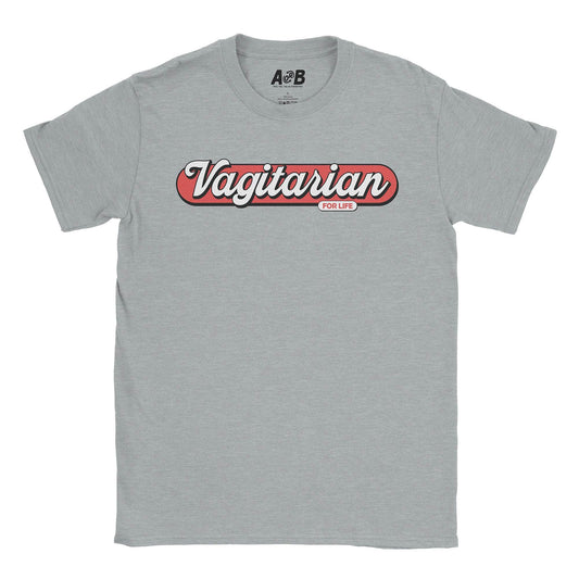 A-or-B-Tees T-Shirt Sport Grey / S Vagitarian T-Shirt