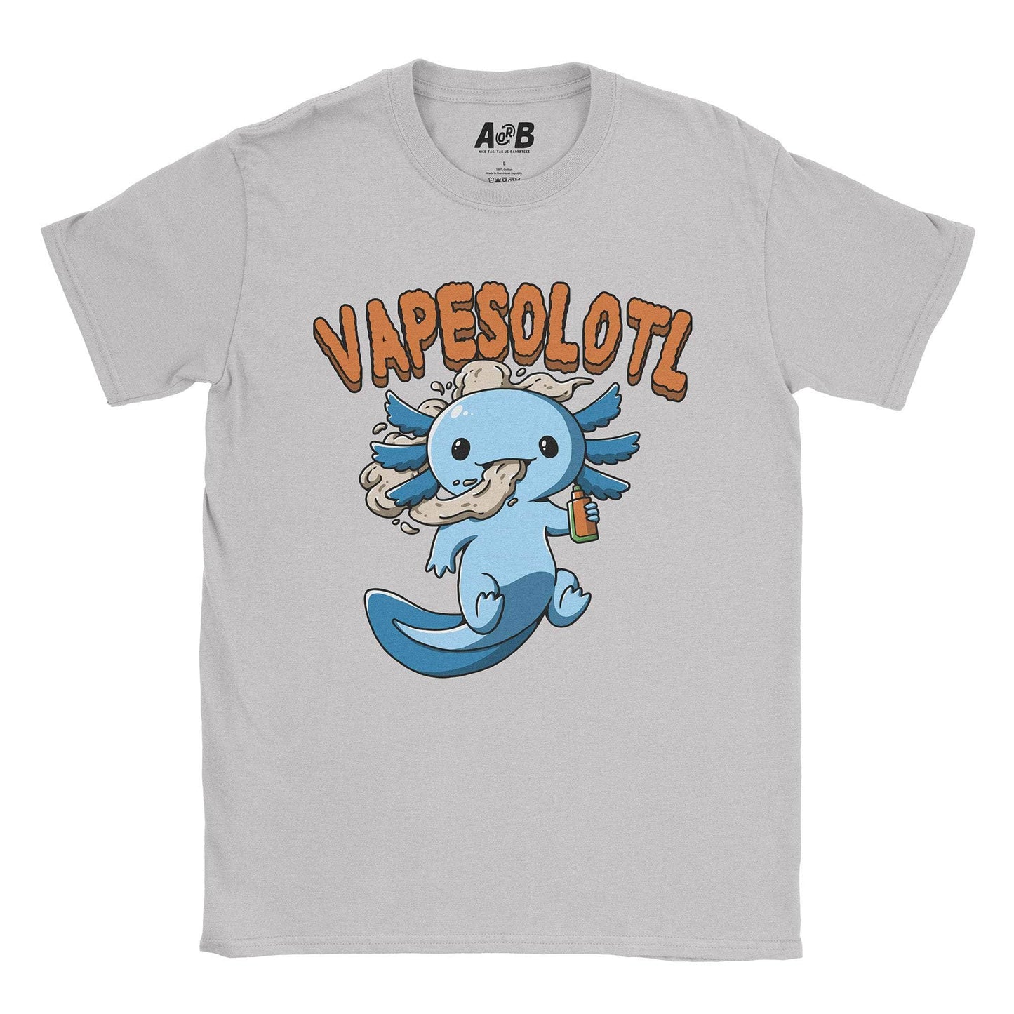 A-or-B-Tees T-Shirt Ice Grey / S Vapesolotl T-Shirt